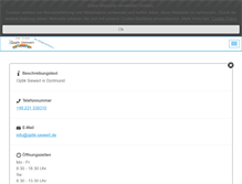 Tablet Screenshot of optik-siewert.de